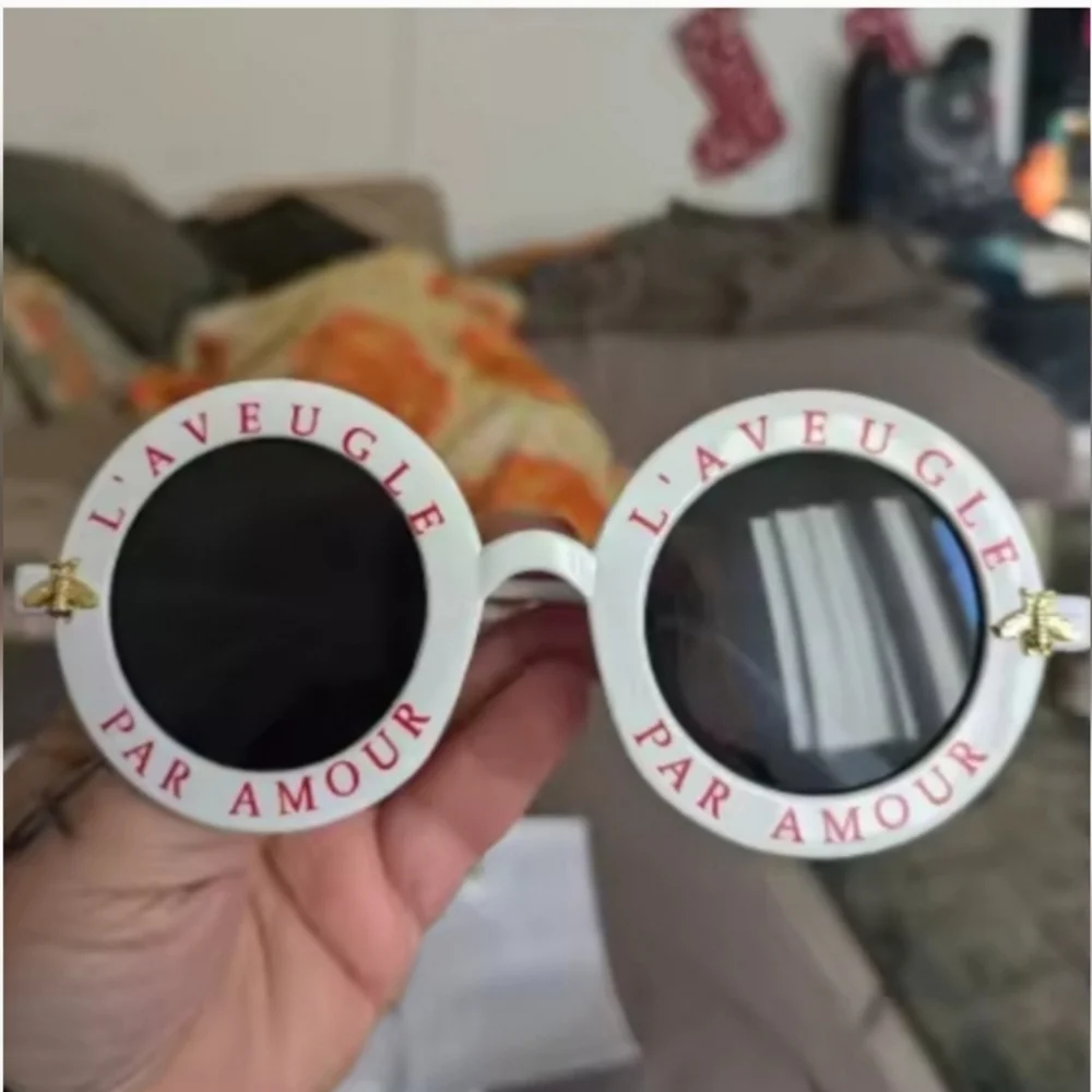 Stylish White Sunglasses